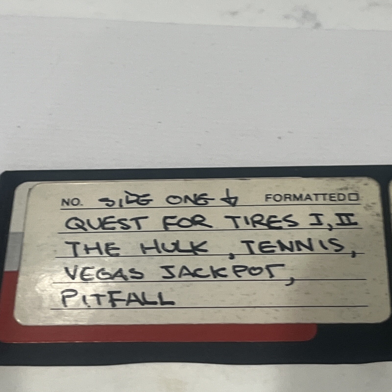 Vintage Mixed Lot of 8 Floppy Discs – May Contain Games (unknown) – Untested