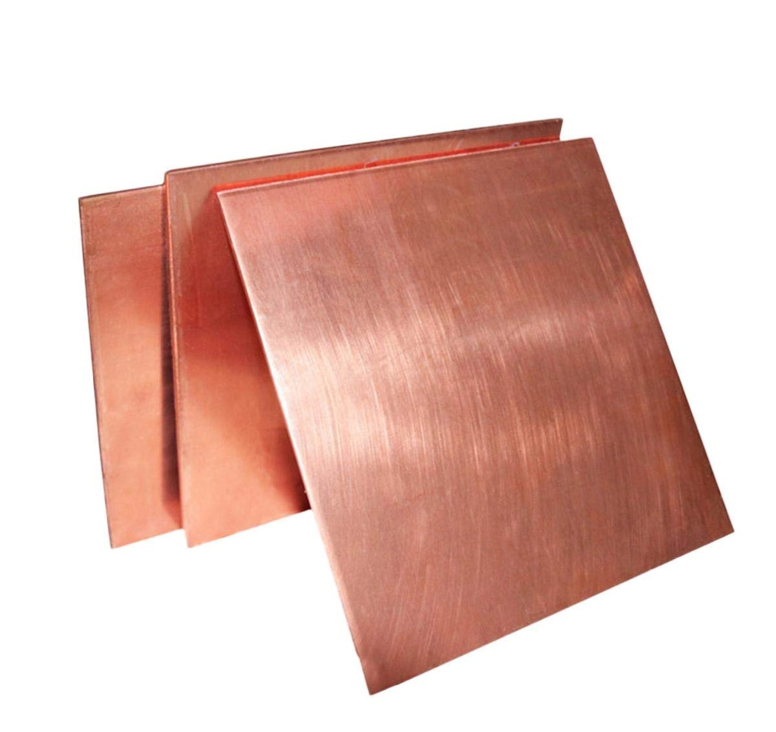 0.8mm x 100mm x 100mm 99.9% Pure Copper Cu Metal Sheet Plate