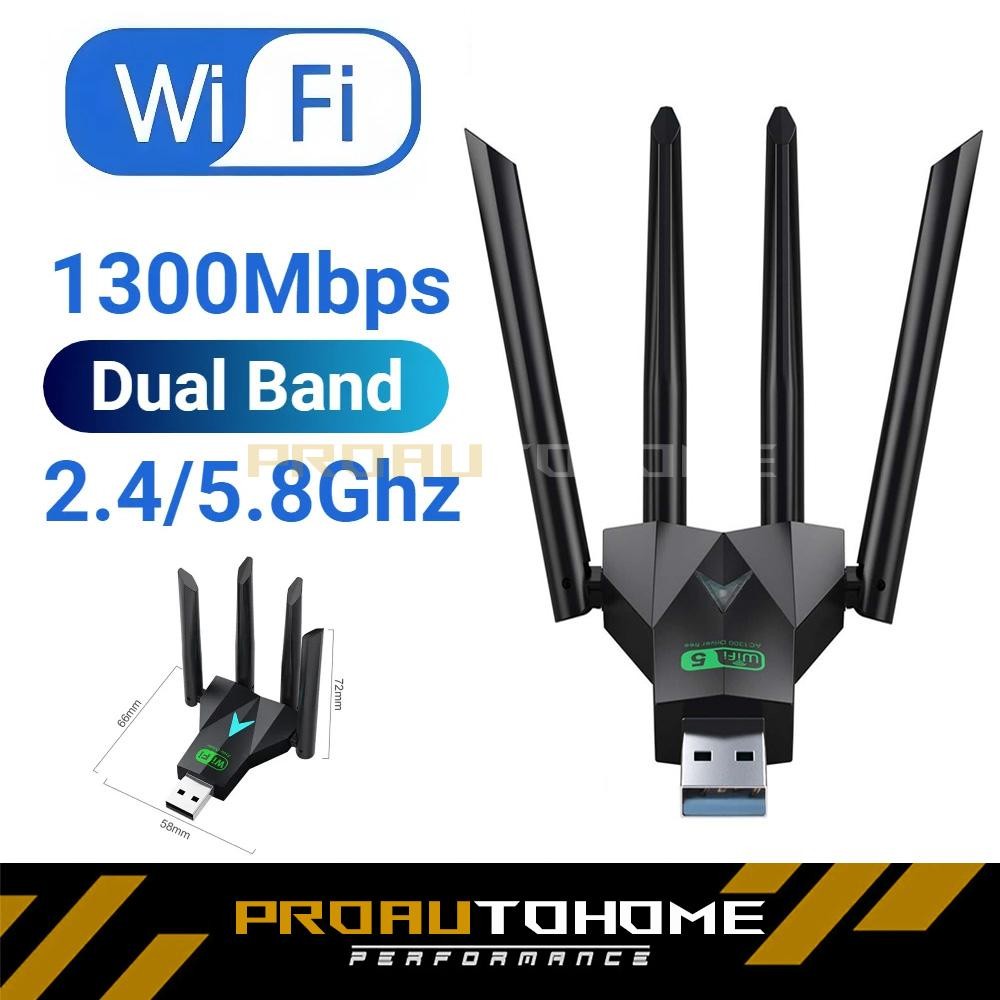USB 3.0 Wireless WIFI Adapter 1300Mbps Long Range Dongle Dual Band Network lot