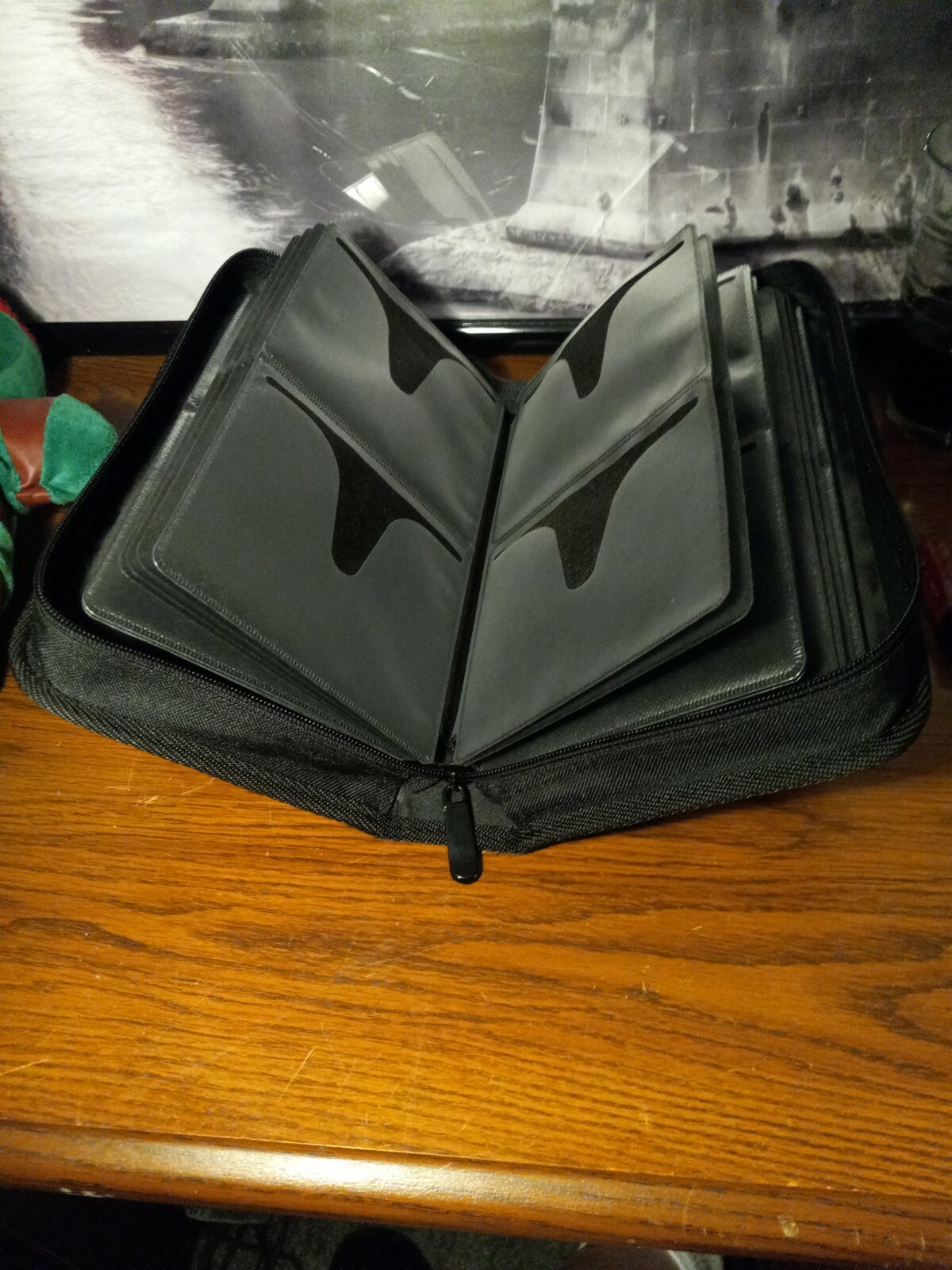 CD DVD Storage Carry Case 72 Disc Capacity Wallet CD Storage Carrying Case