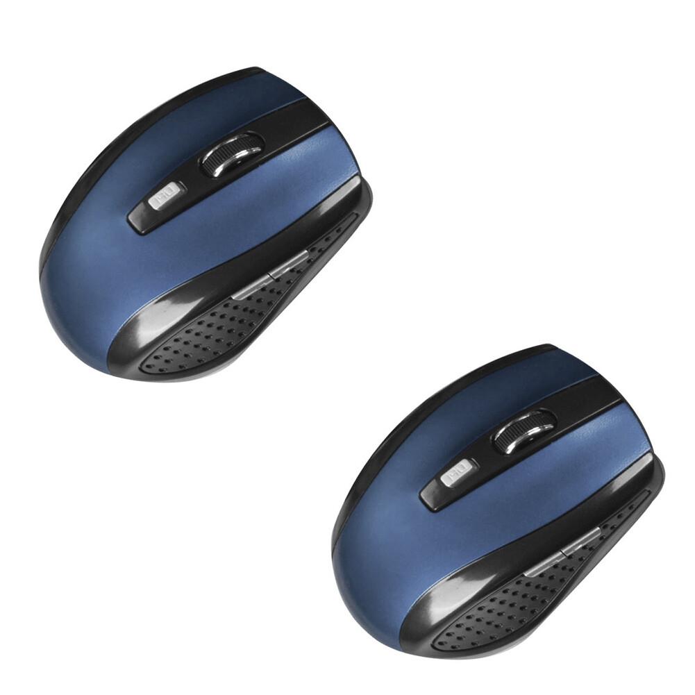US 2-4 Pack 2.4GHz Wireless Optical Mouse with USB Nano Receiver for Laptop PC