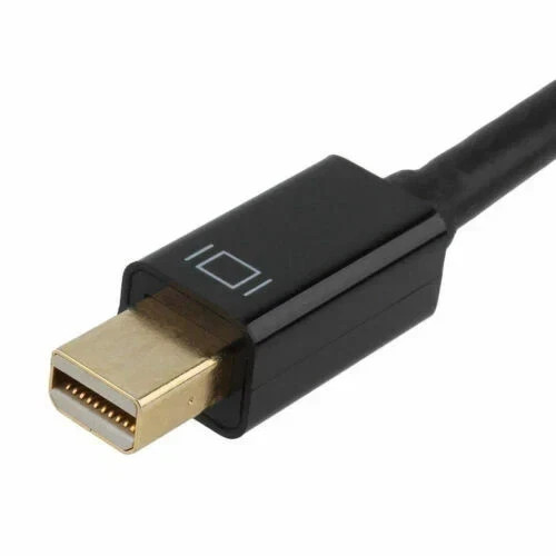 LOT Thunderbolt/Mini Display Port/DP to VGA/HDMI/DVI Multi Port Adapter Black