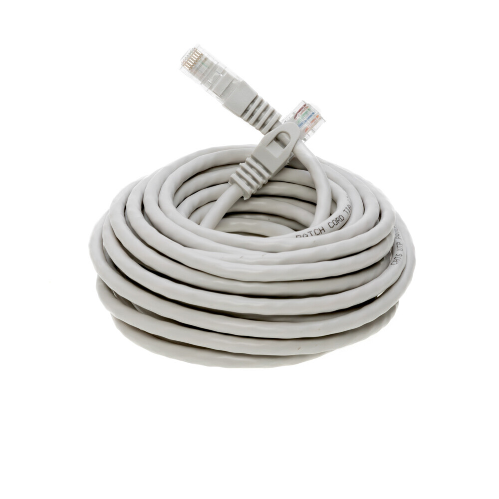 CAT6e/CAT6 Ethernet LAN Network RJ45 Patch Cable Gray 25FT- 200FT Multipack LOT