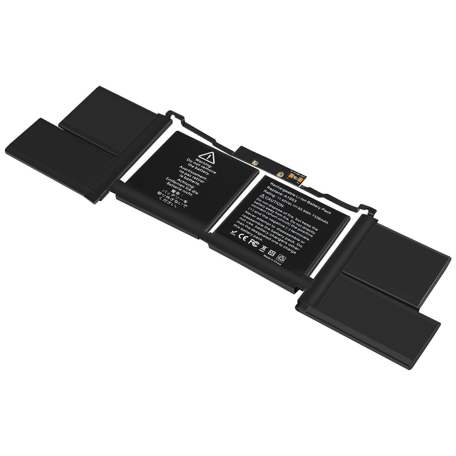 A1953 Battery for Apple MacBook Pro 15 Inch A1990 Mid 2018 2019 EMC 3215 3359