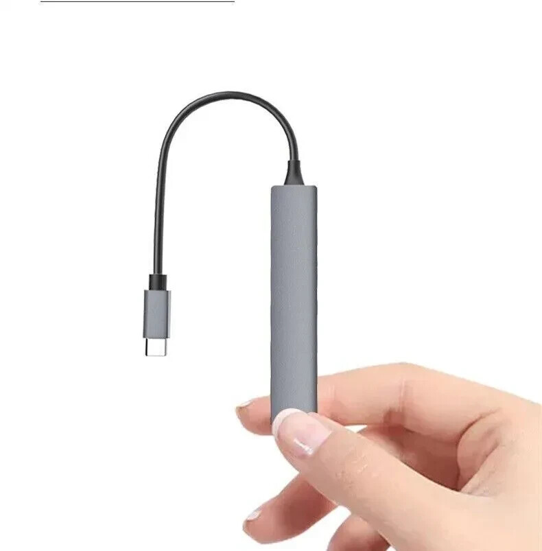 Adapter USB C HUB Type C 4 Port High Speed Multi USB Splitter PC Laptop Macbook