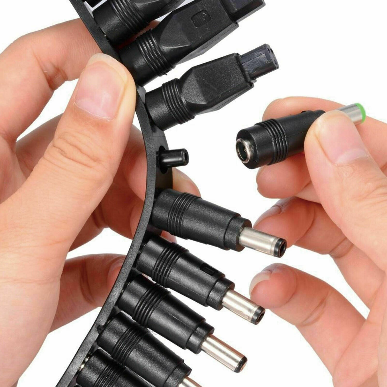 Universal 34 Tip Charger Adapter Plug Jack Set for Laptop Notebook