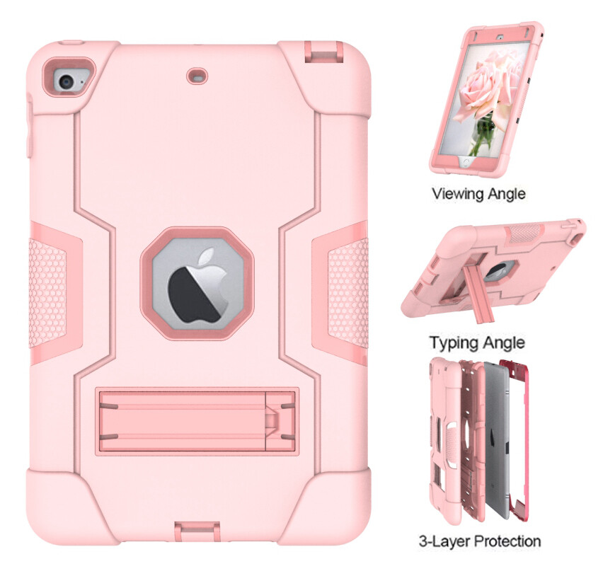 for iPad 2nd 3rd 4th 5th 6th 7th 9th Gen Shockproof Heavy Duty Case Stand Cover