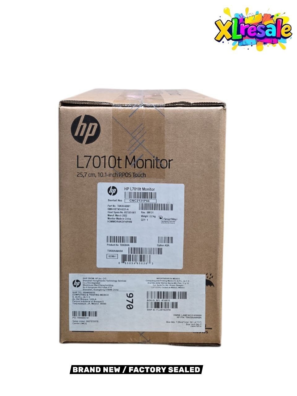 Hp L7010t LED LCD Touchscreen Monitor 10.1″ – TOUCHSCREEN ONLY ! NEW/SEALED