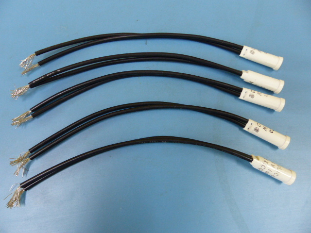 SOLICO 2135-1-10-20110 Qty of 5 per Lot RED INDICATOR LIGHTS WITH LEADS