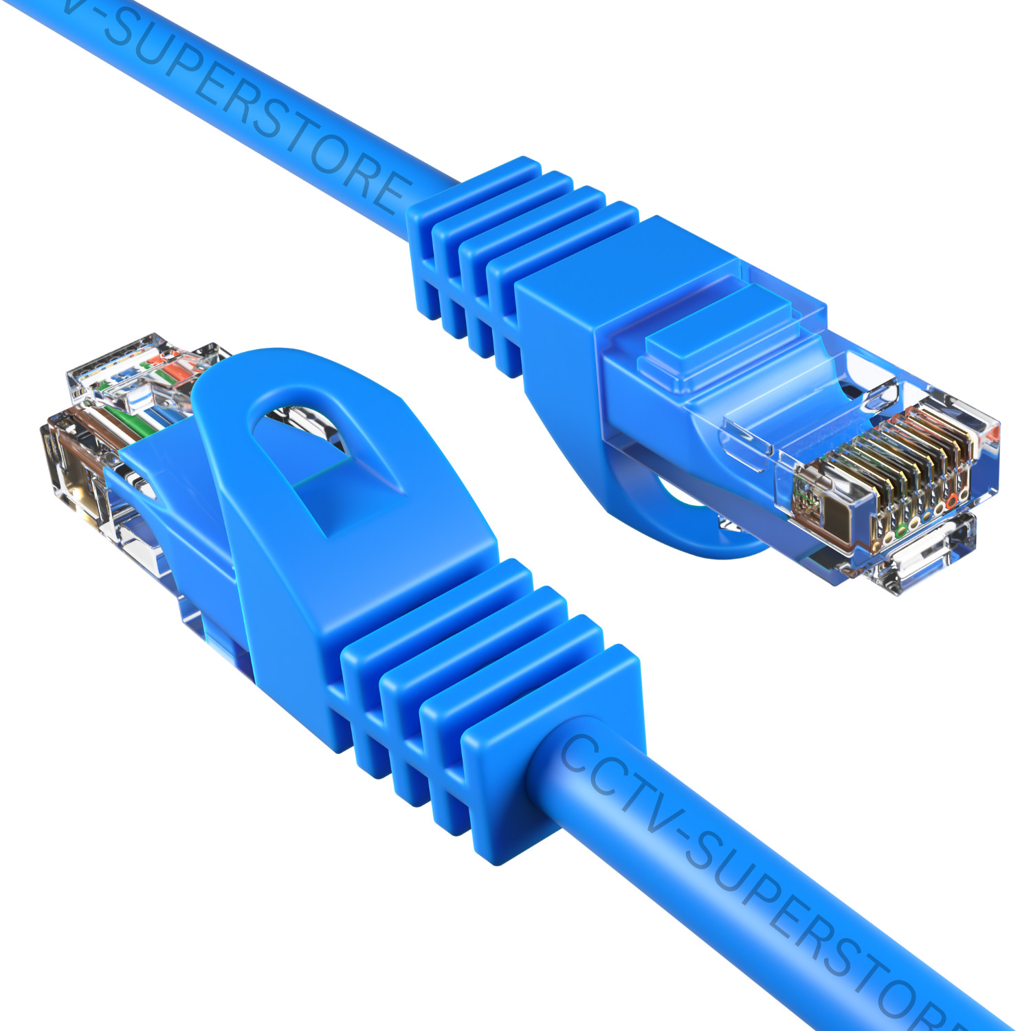 200FT Cat5e Ethernet Cable RJ45 UTP Network Patch Cord for Gaming XBOX PS4 Blue
