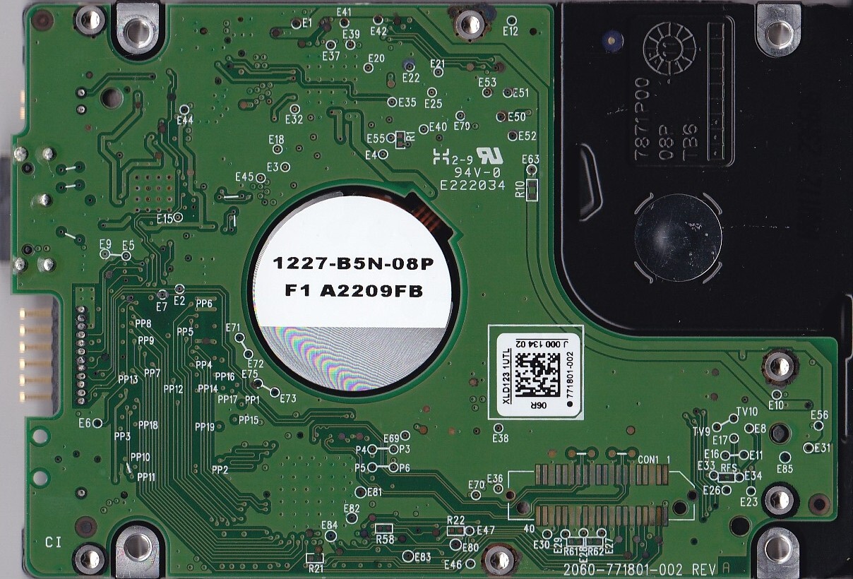 WD10JMVW-11S5XS0 EHCVJHB sn WX31EB FEB/2012 Malaysia 1TB USB 3.0 Western Digital