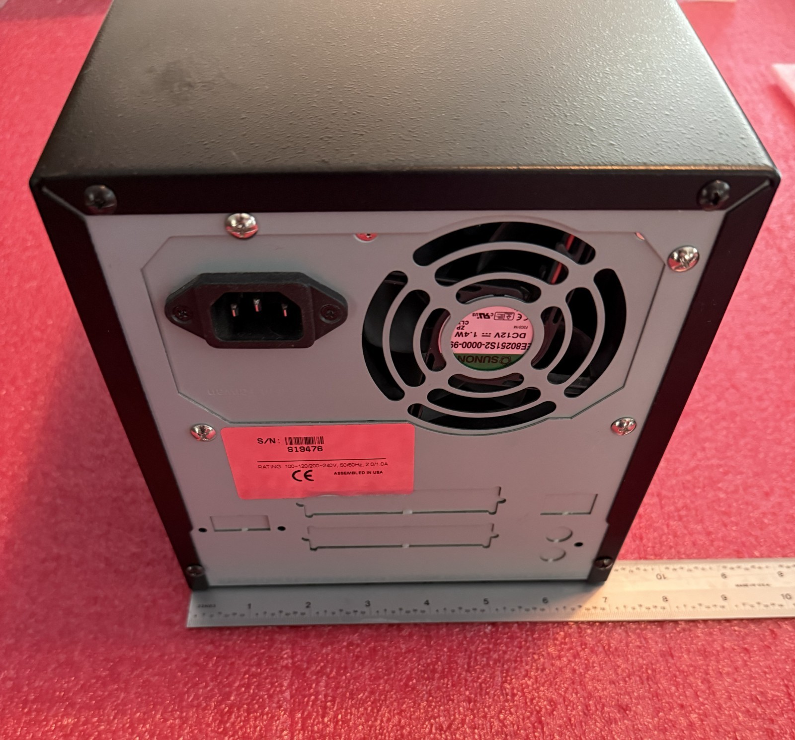1:7 Compact Flash CF Card Duplicator – Standalone Copier & Eraser/Sanitizer.