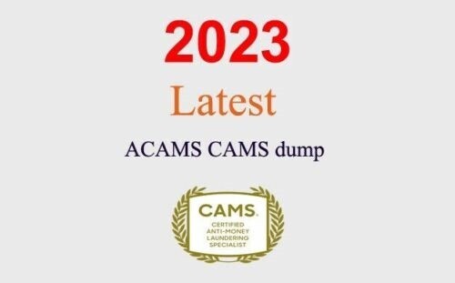 ACAMS CAMS dump GUARANTEED (1 month update)