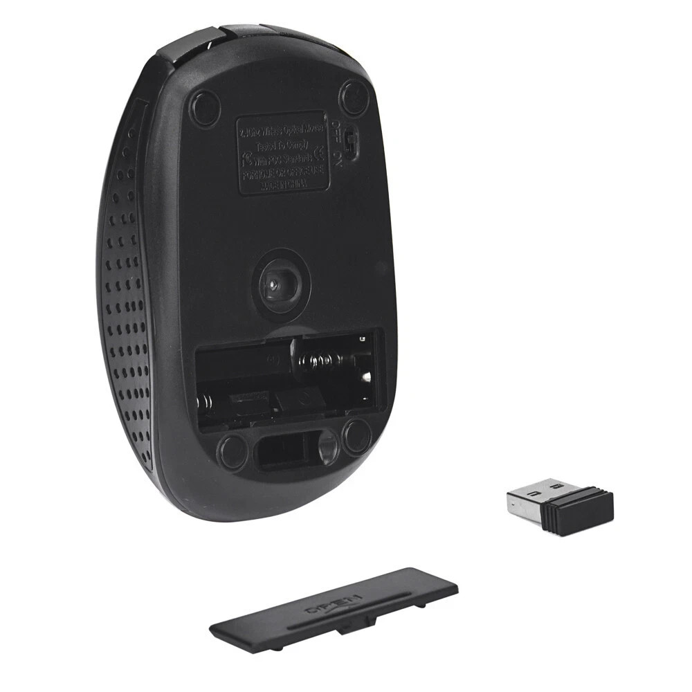 2.4GHz Wireless Optical Mouse Mice & USB Receiver For PC Laptop Computer DPI USA