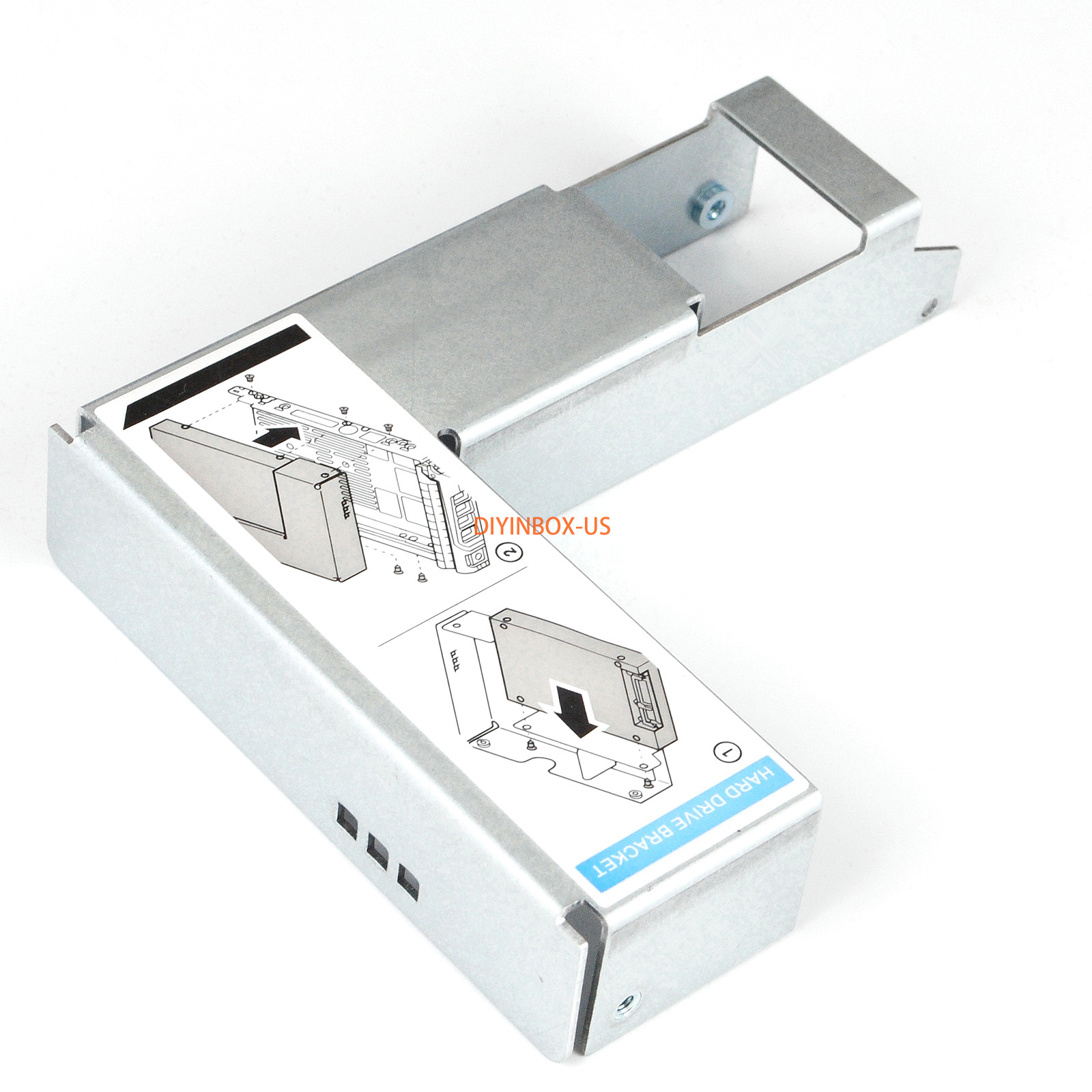 9W8C4 3.5″ to 2.5″ HDD SSD SAS SATA Adapter 4 Dell R710 R730XD T630 F238F KG1CH