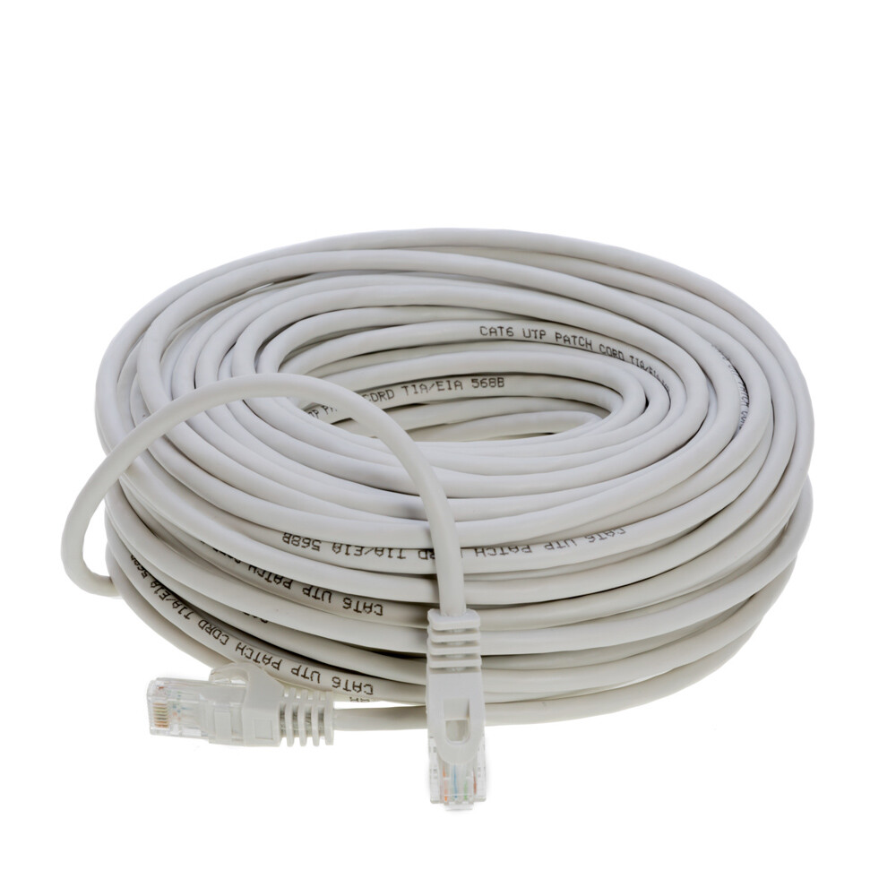 CAT6 Gray Ethernet Patch Cord LAN Network Cable RJ45 25FT- 200FT Multi-Pack LOT