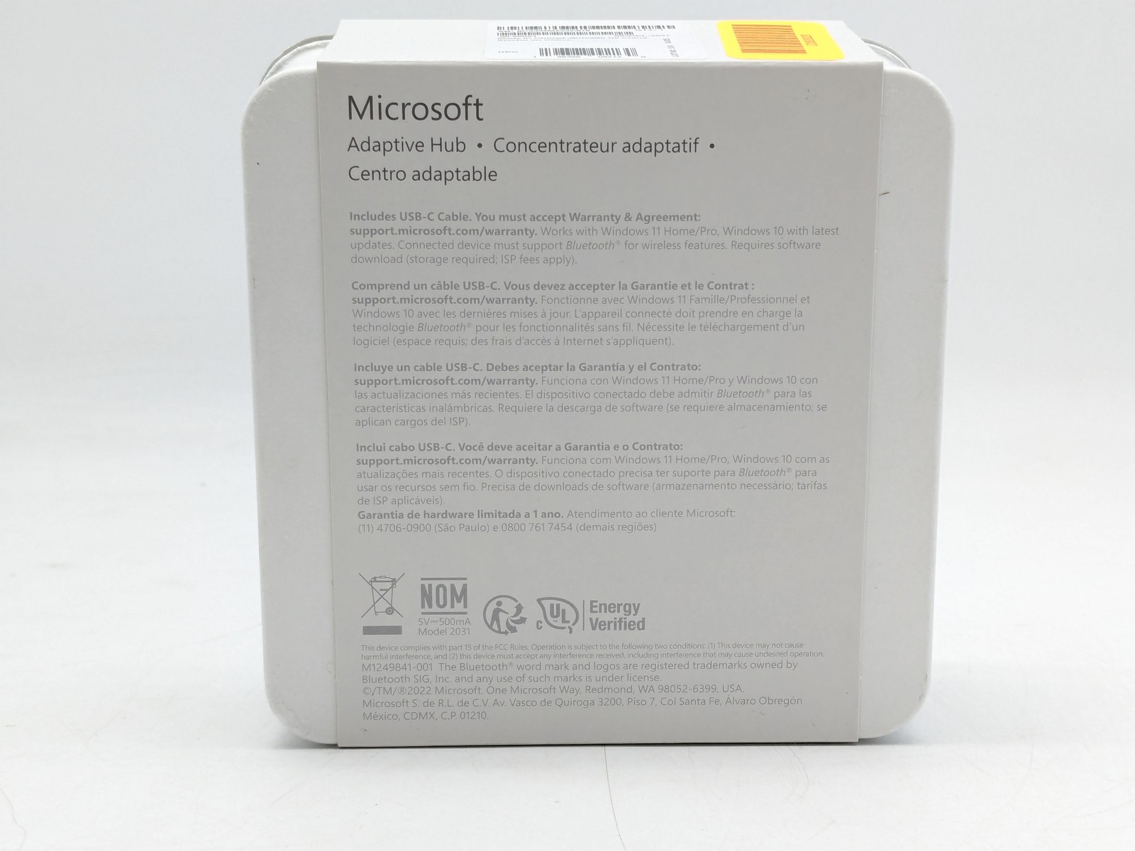 Microsoft Adaptive USB-C Hub for Windows 10/11 Wireless Bluetooth J6I-00001