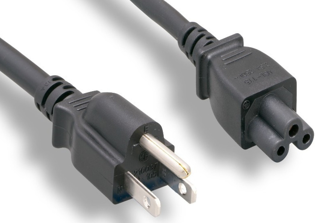 3Pcs AC Power Cord Cable Leader 3-Prong Notebook Power Supply 6 Ft 10A 125V