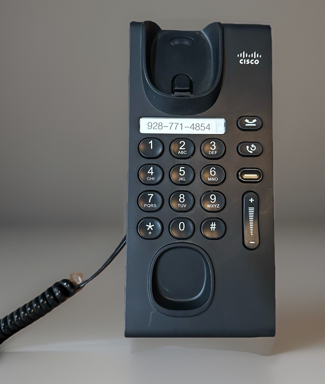 Cisco CP-6901-C-K9V01 Unified IP Black Business Desk Phone 6901-C
