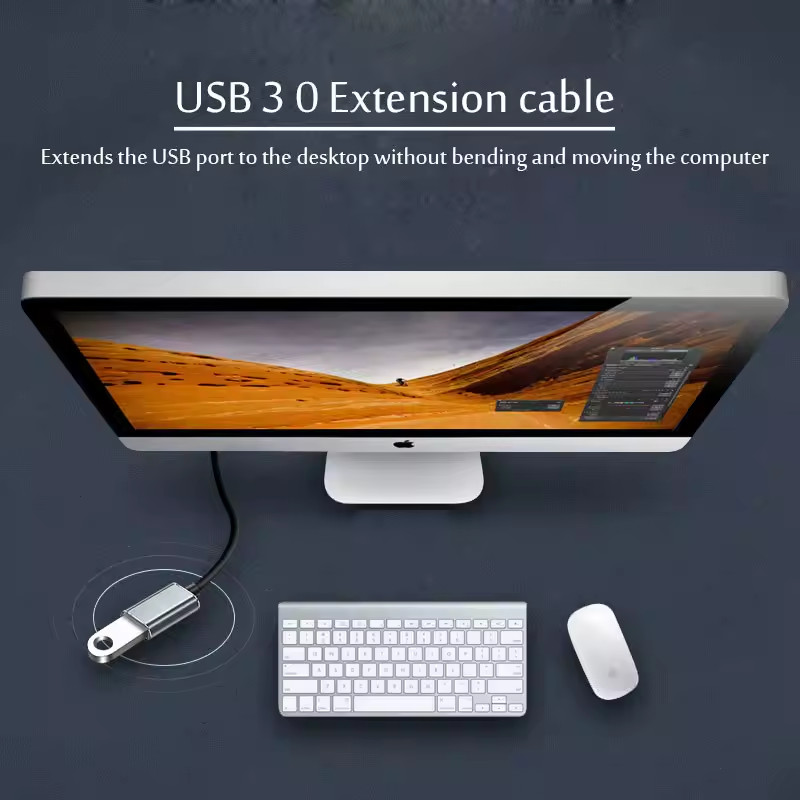 USB3.0 Extension Cable High Speed Extender Cord Adapter TypeA Male to Female US