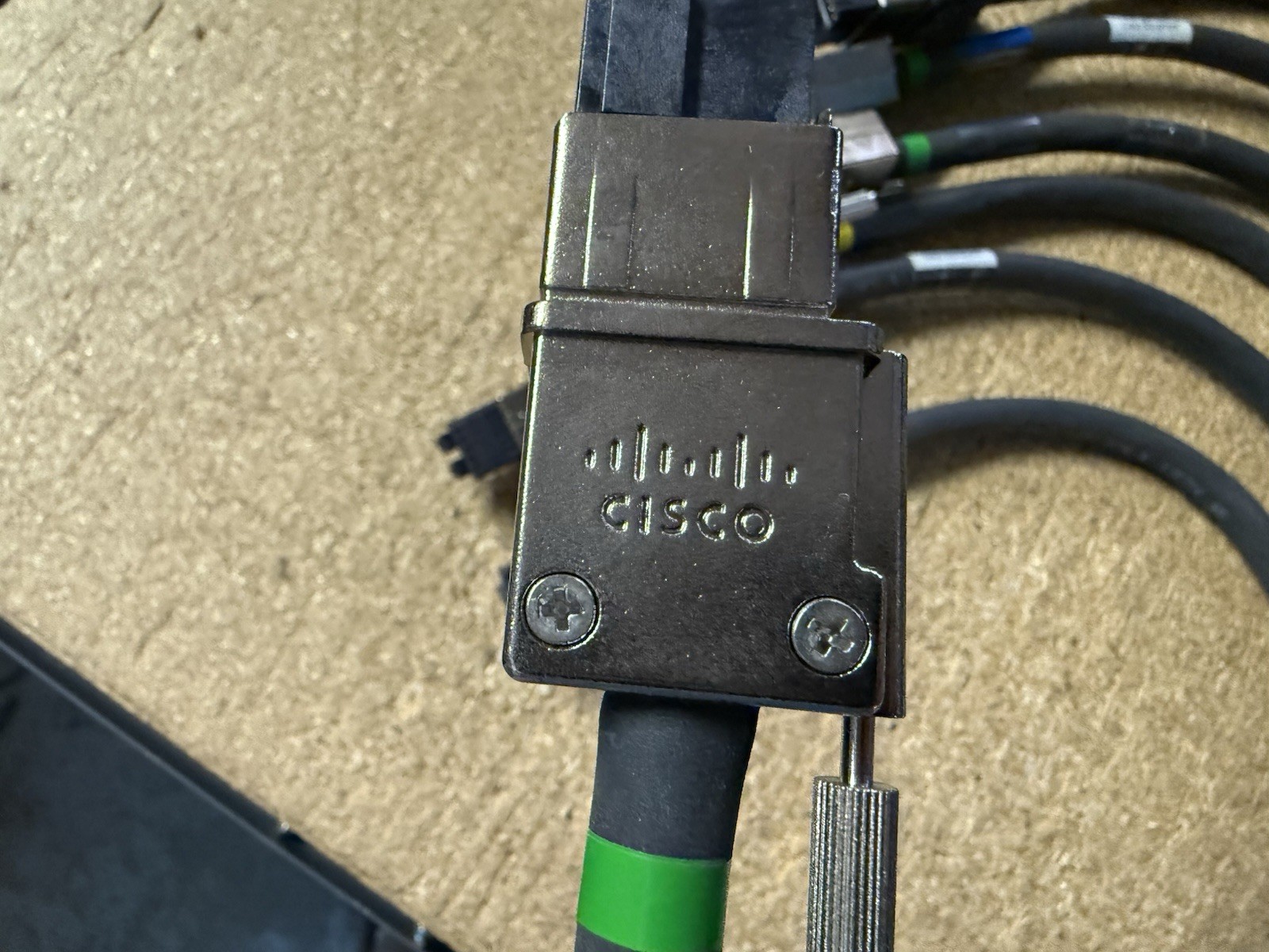 7 x Cisco CAB-SPWR-30CM 30cm Power Stack Cable 37-1122-01 LOT OF 7