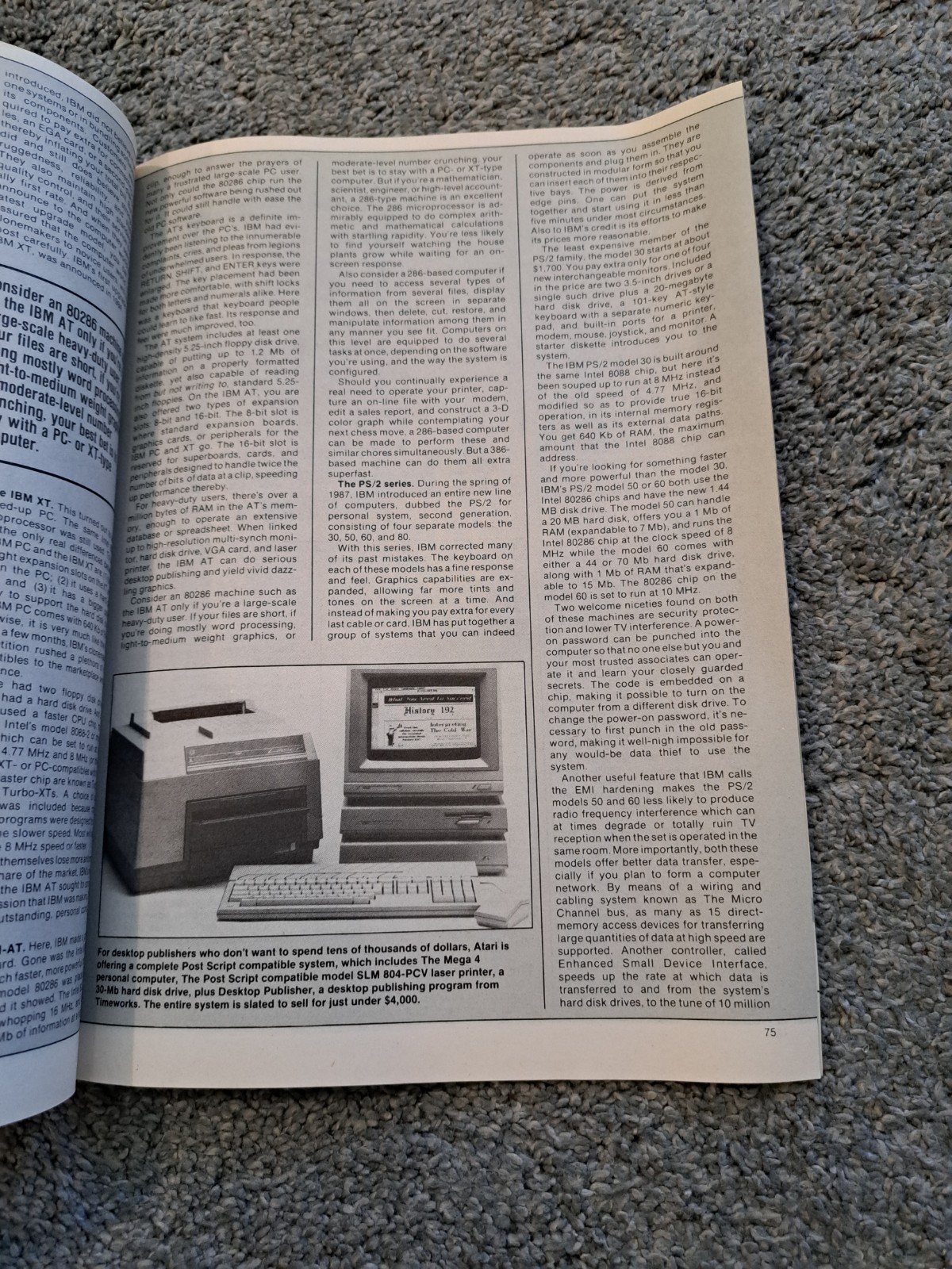 Vintage Fall 1989 Computer Buyer’s Guide Toshiba Tandon Catalog