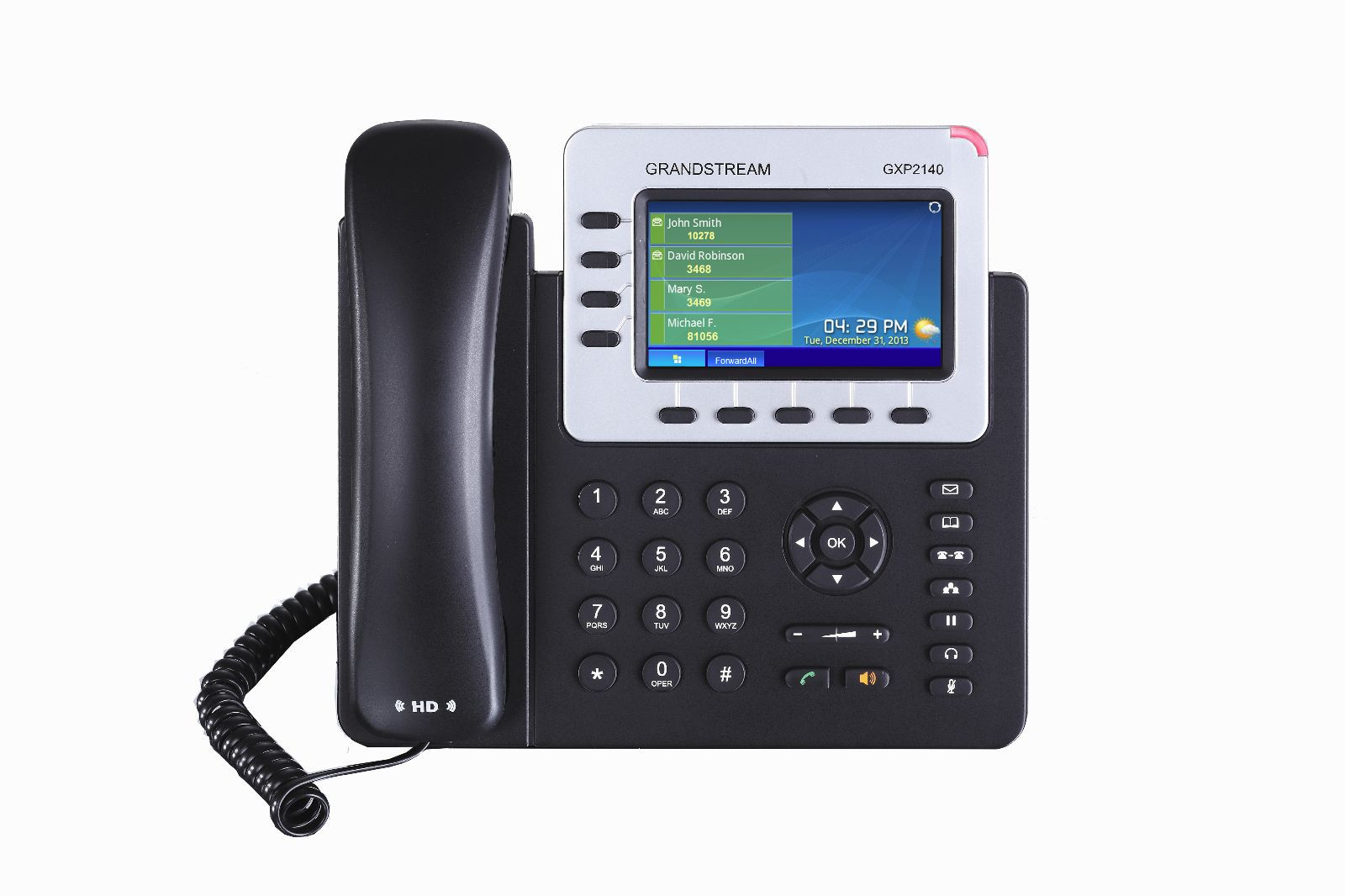 GRANDSTREAM GXP2140 w/ GXP2200EXT Expansion Module BUNDLE – 1 MONTH FREE SERVICE