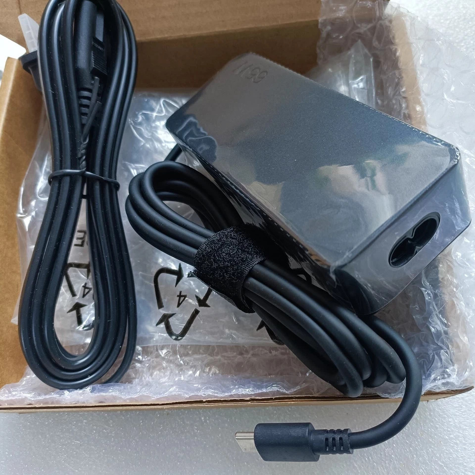 65W USB-C Type-C Lenovo Adapter Charger ADLX65YDC2A ThinkPad Yoga NEW
