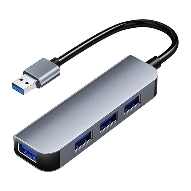 4 Port USB 3.0 Hub Splitter Multi Adapter 5Gbps High Speed PC Desktop Laptop LOT