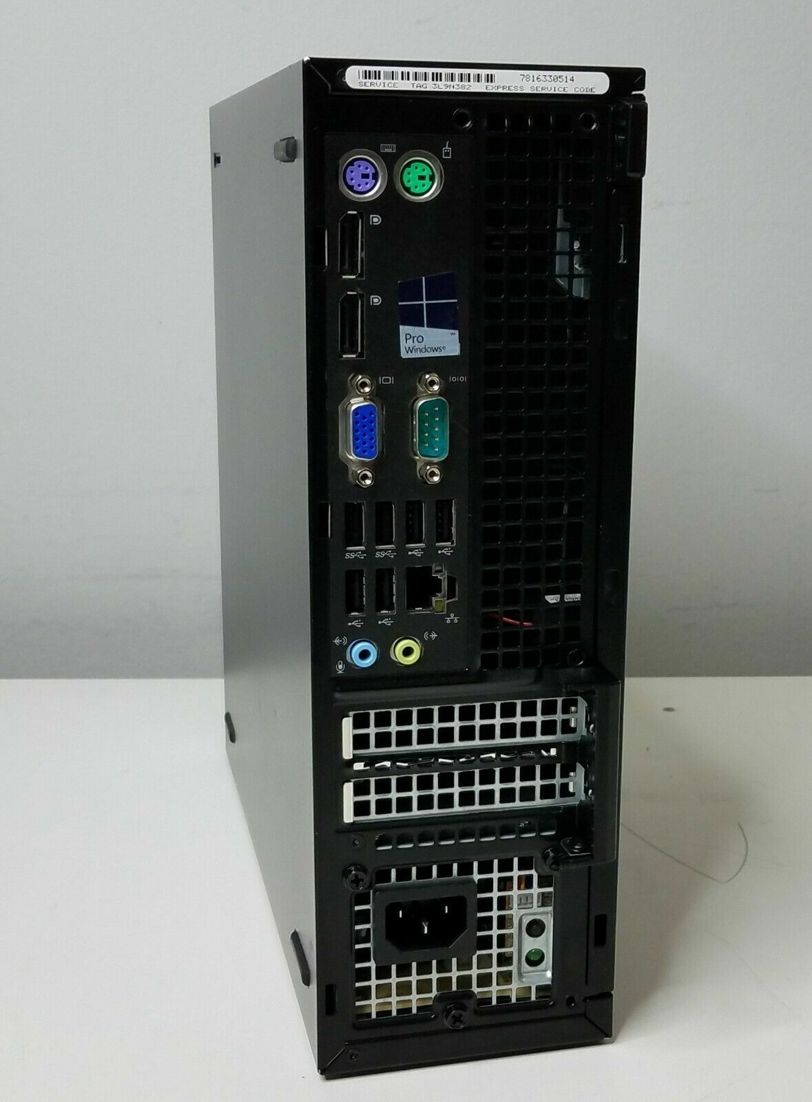 Dell Optiplex 9020 SFF PC Core i7 4th Gen 16GB RAM 180GB SSD Hard Drive Win 10