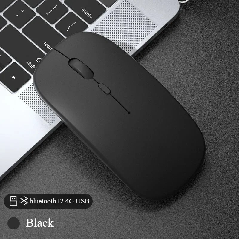 Bluetooth Wireless Mouse for MacBook,ipad,windows,Chromebook (Silver)