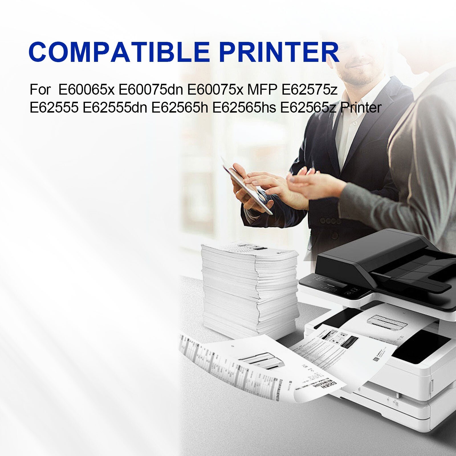 1 Pack W9004MC W9004 Black Toner Cartridge for Managed E60155dn E62565z E60165dn