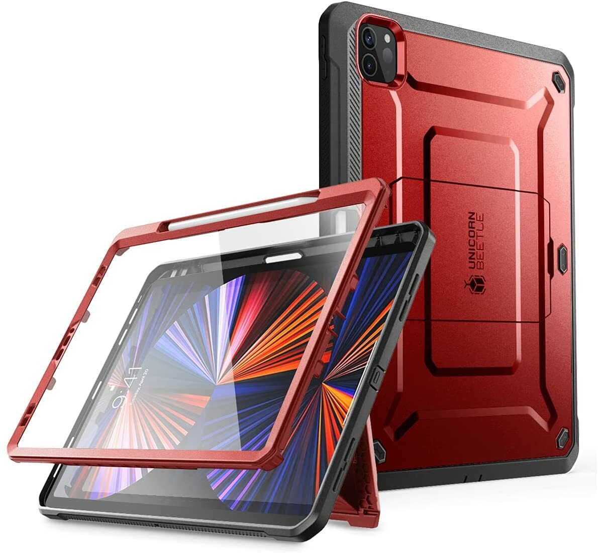 SUPCASE for iPad Pro 11″ 2021 2020 Case with Screen Cover with Rugged Kickstand