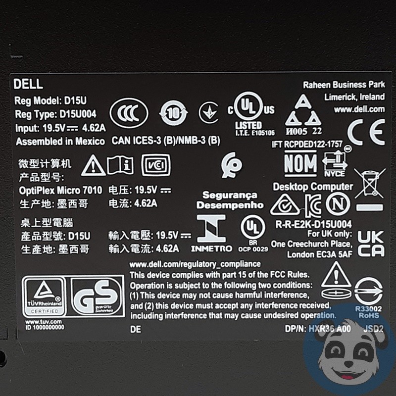 DELL OptiPlex Micro 7010 Desktop, i5-13500T, 16GB DDR5, 512GB SSD, Win 10 – “A”