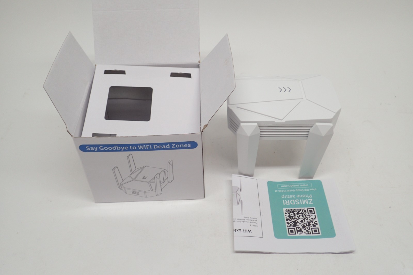 WiFi Extender 1200Mbps WiFi 6 Extender Signal Booster – Dual Band (2.4GHz 6Ghz)