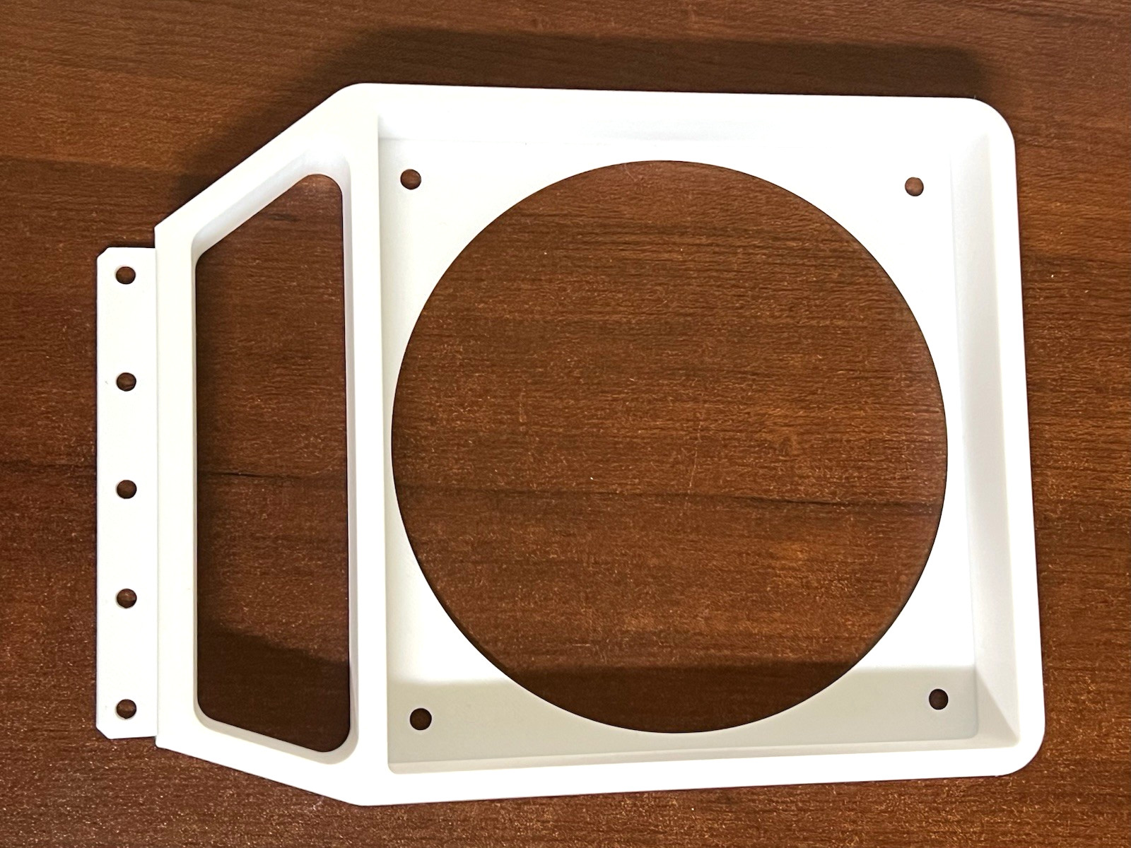 120mm Fan to PCI GPU Fan Bracket Mount Adapter Black or White