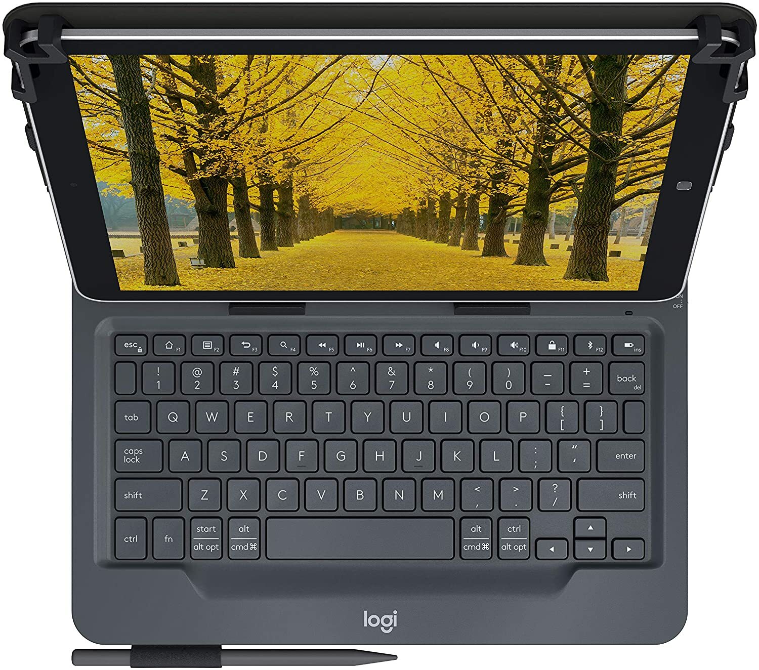 Logitech Universal Folio Tablet Keyboard Cover Case 10.5″ iPad Tablet 920-008334