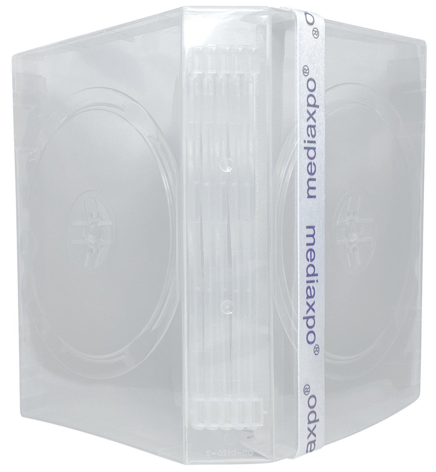 Clear 12 Disc DVD Cases Lot
