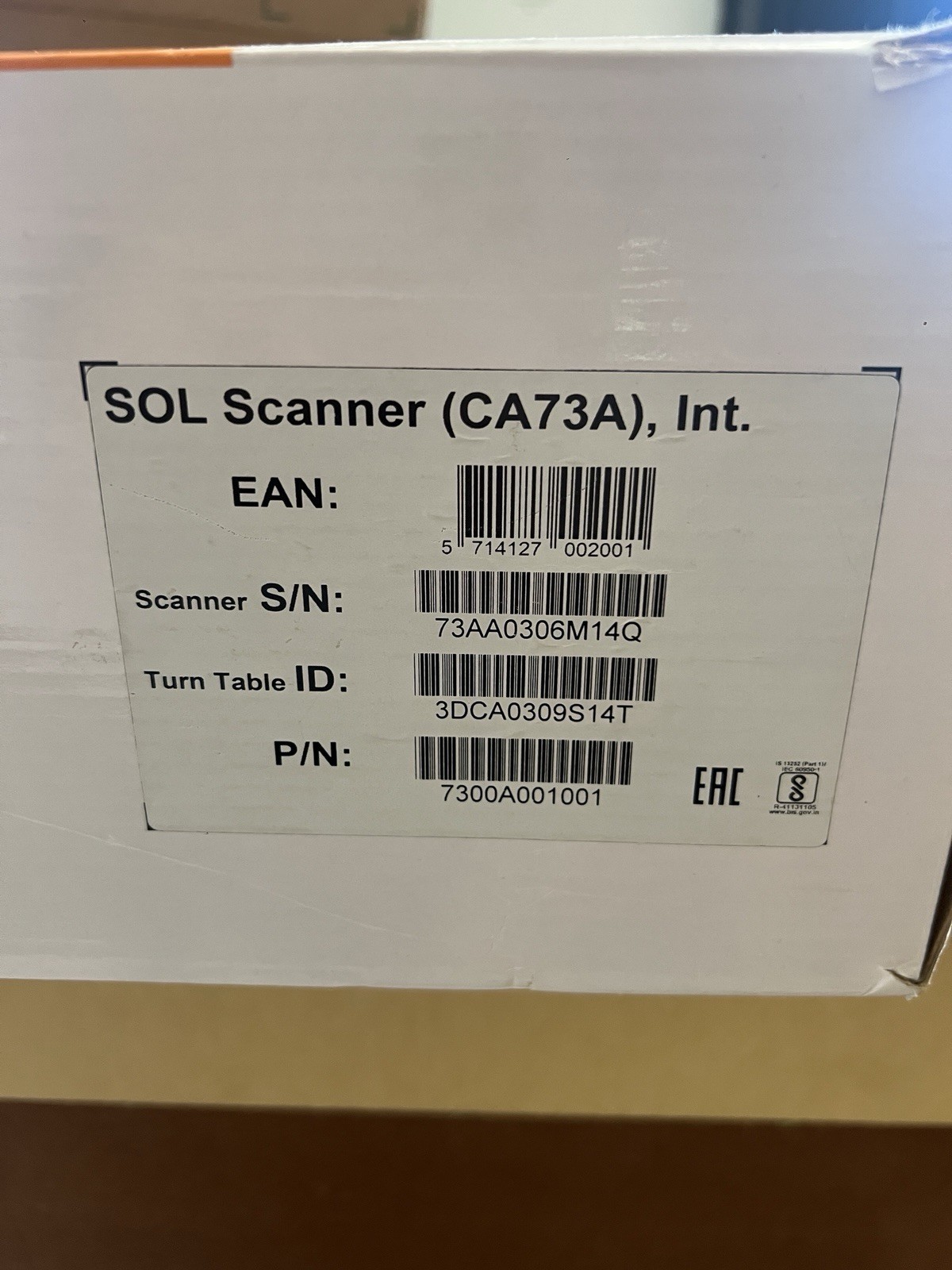 Scan Dimension Sol High Resolution 3D Scanner