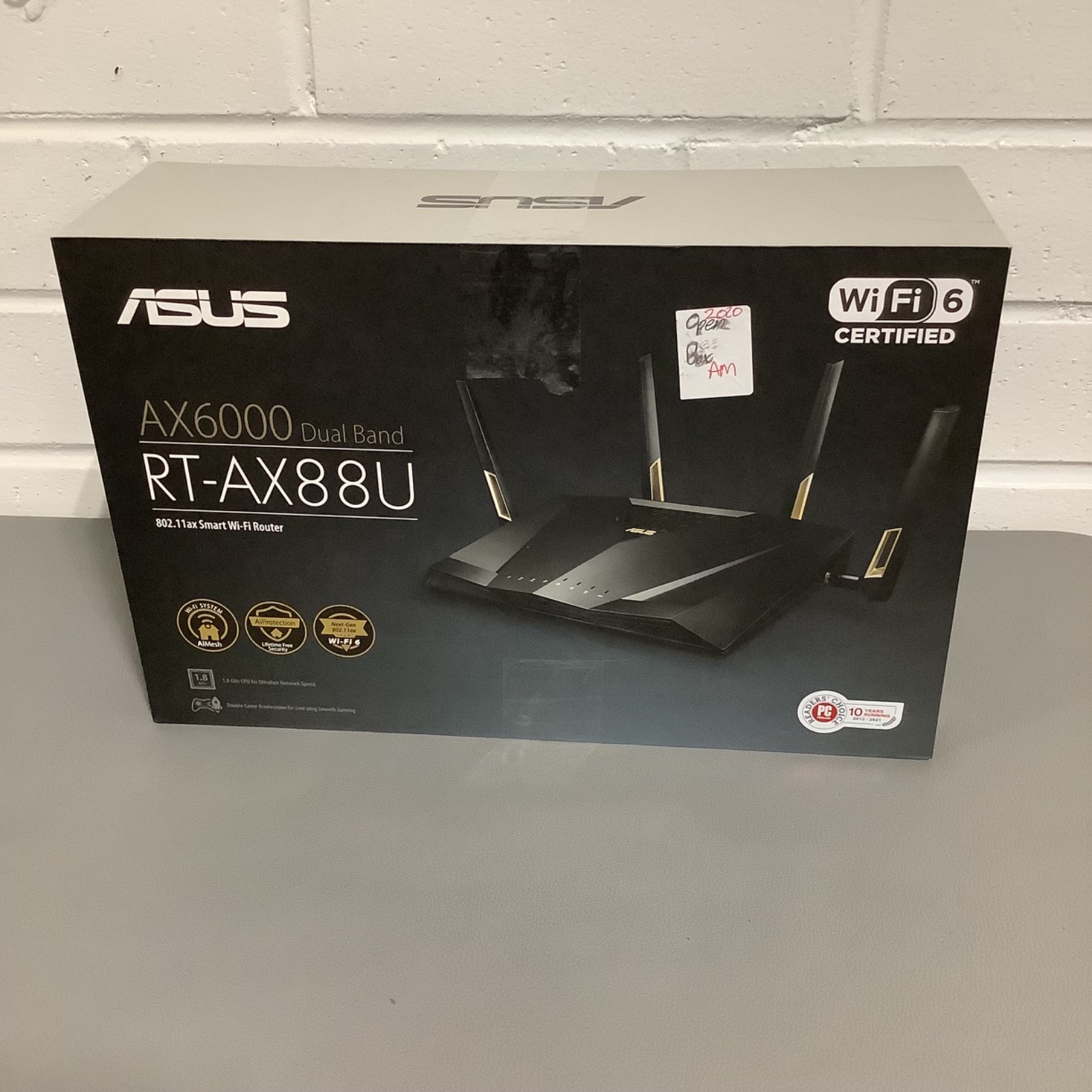 Asus AX6000 Dual Band RT-AX88U – 802.11ax Smart Wi-Fi 6 Router