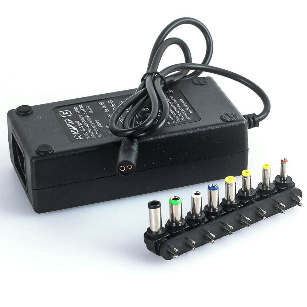 96W Universal Laptop Power Supply Charger Adapter w/ 8/42 Tips Notebook Charger