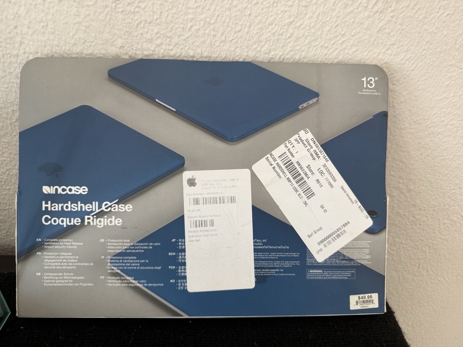 Incase Dots Hardshell with Makrolon – MacBook Pro 13″ Case Blue