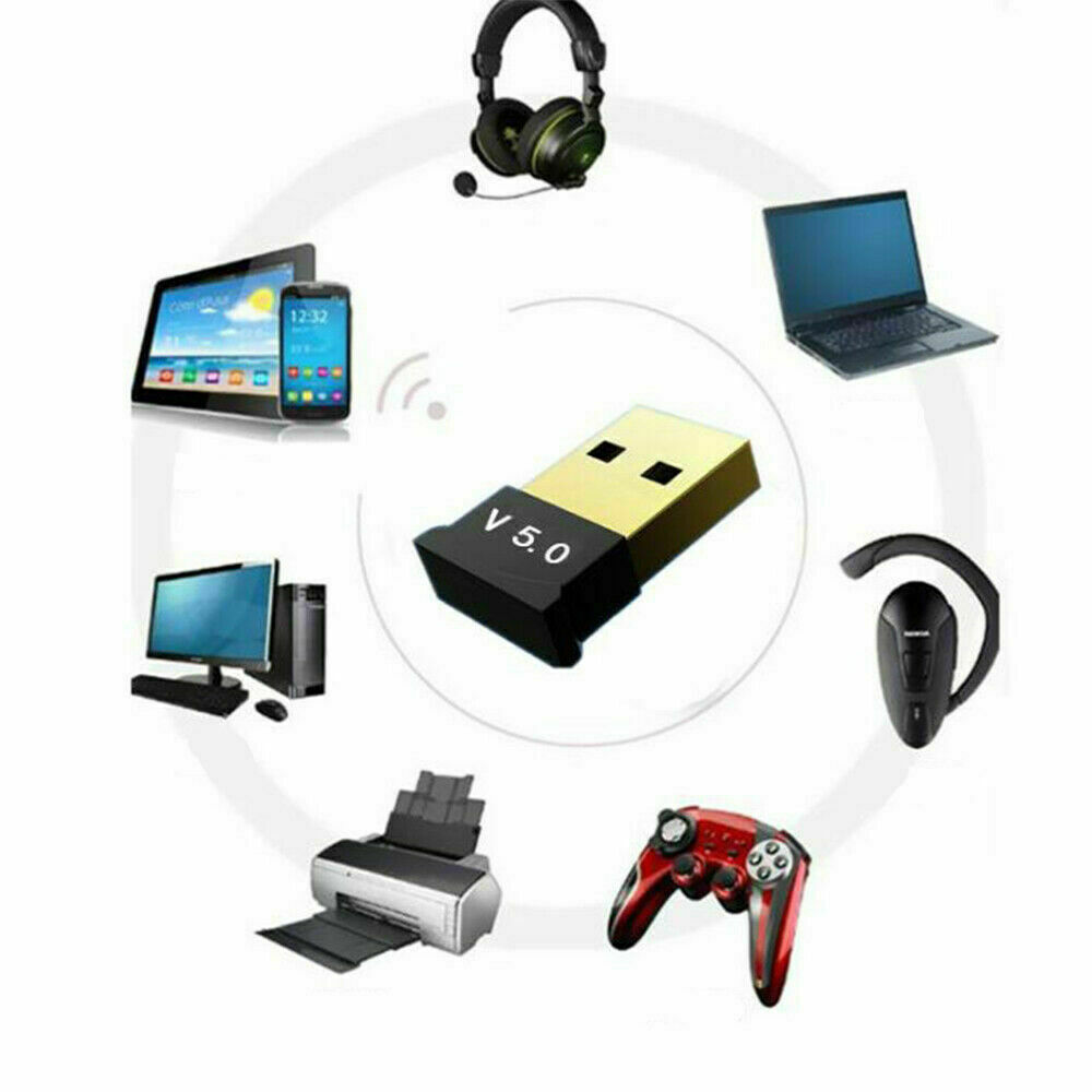 NEW USB Bluetooth 5.0 Wireless Audio Music Stereo Adapter receiver US