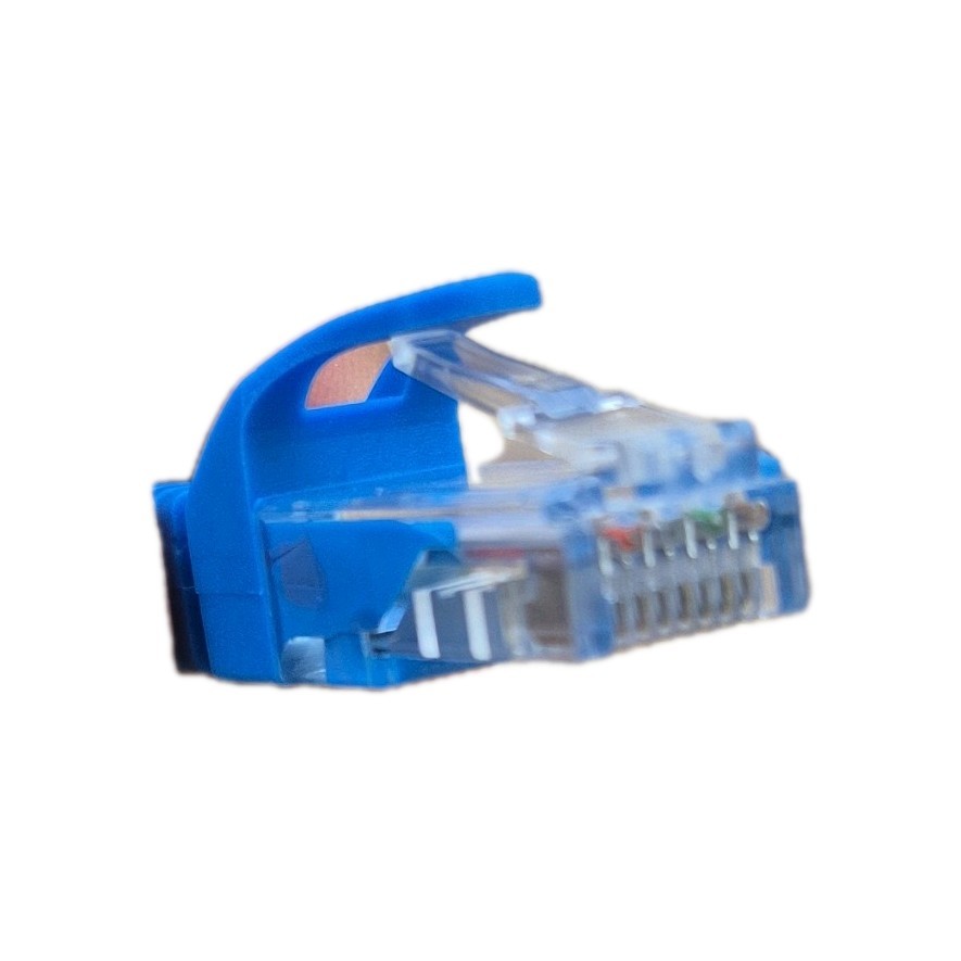 Cat6 Ethernet Cable Lot of 5 RJ45 Network LAN Patch Cords Mixed Colors Tested