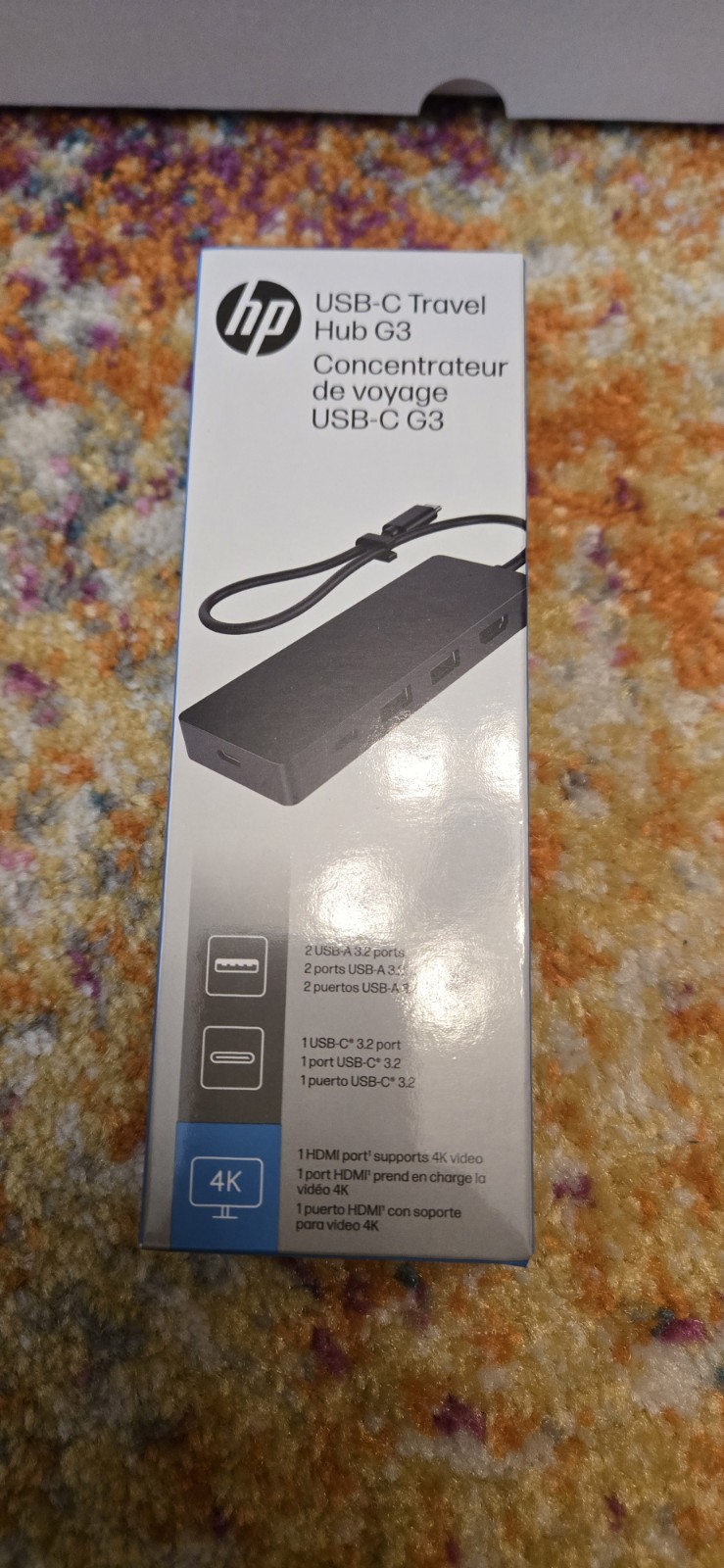 HP USB-C Travel Hub G3