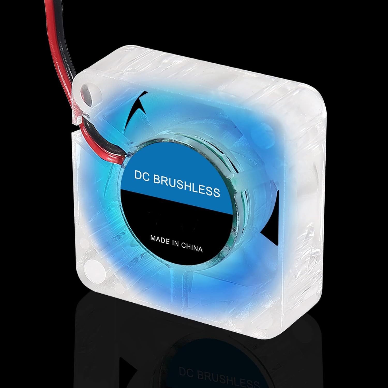 4Pcs 3010 Fan 30mm 30x30x10mm RGB Fan Color Led DC 24V 3010 DC Cooler Hydraulic