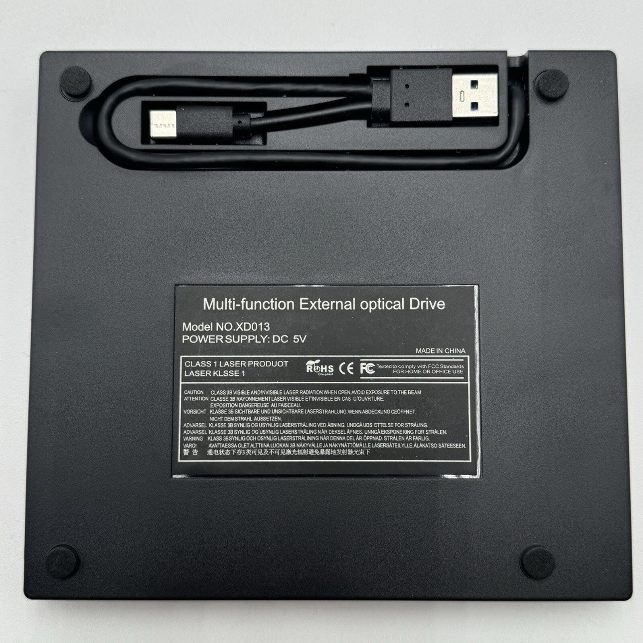 External Optical Drive 7 in 1 Multi-Function 5V 4 Hub | Open Box