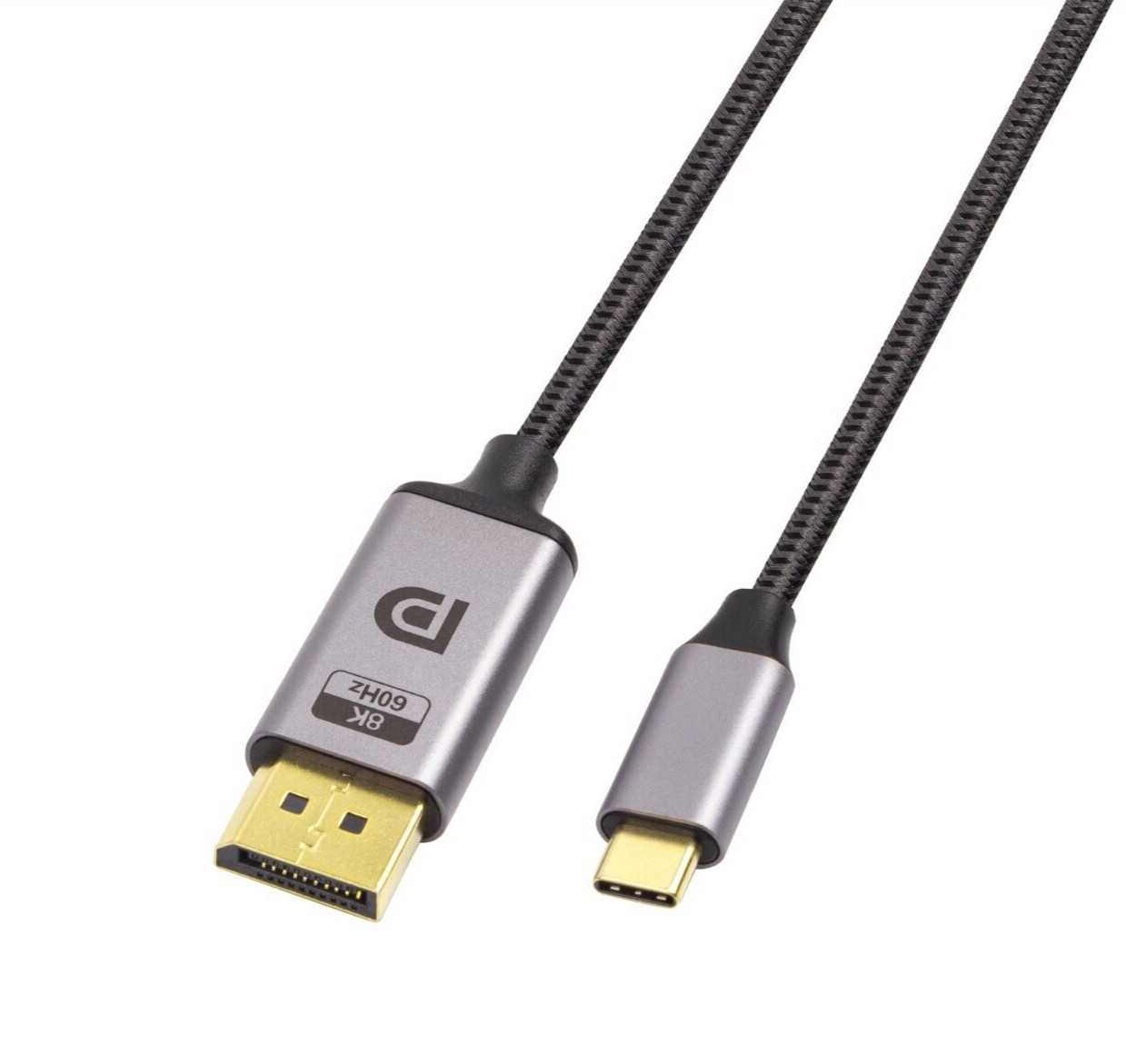 6FT 8K DisplayPort 1.4 M to USB TYPE C M Cable (Bi-directional) 8K@60Hz