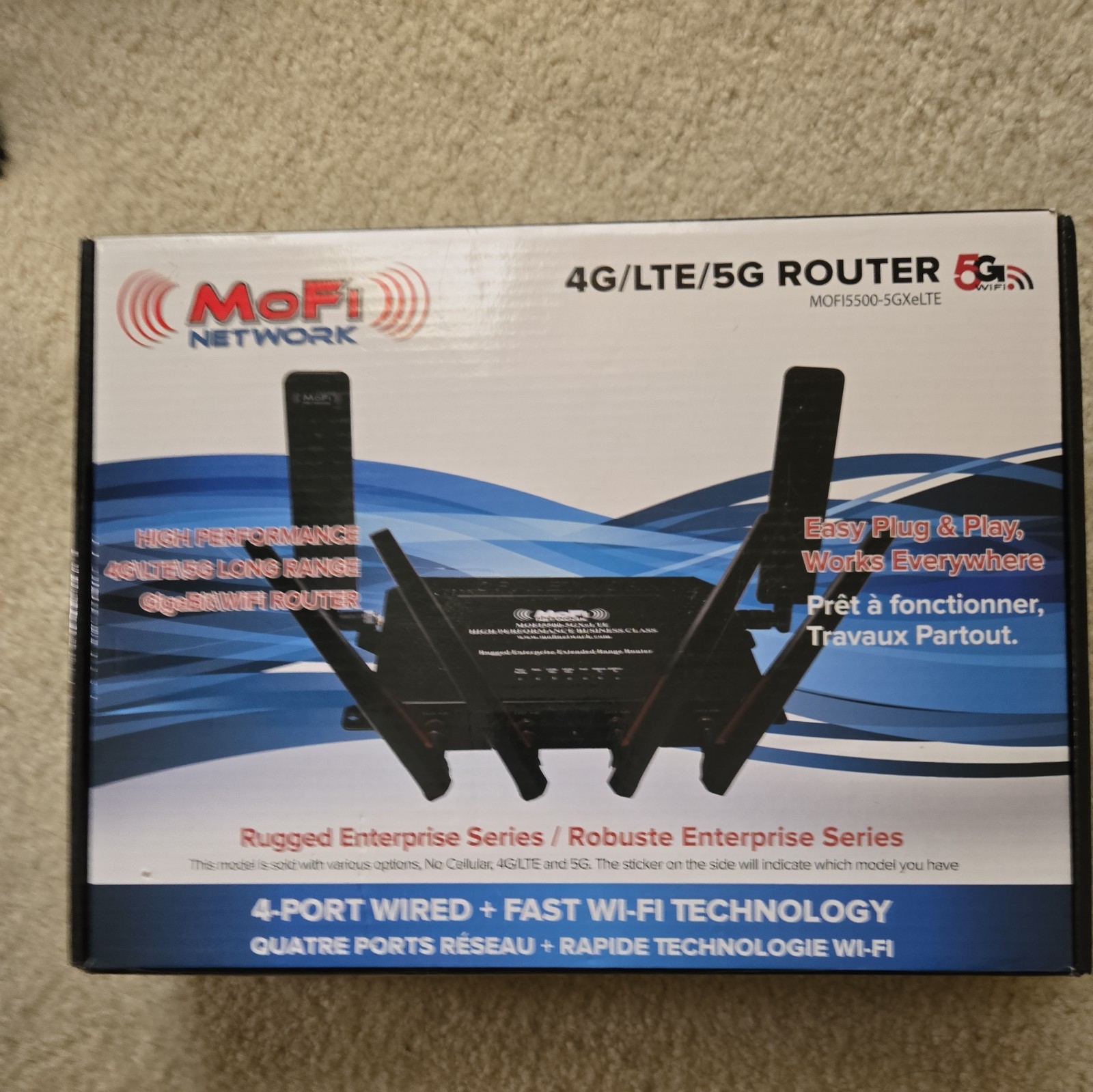 MOFI Mobile Router MOFI5500-5GXeLTE 5G/LTE/4G