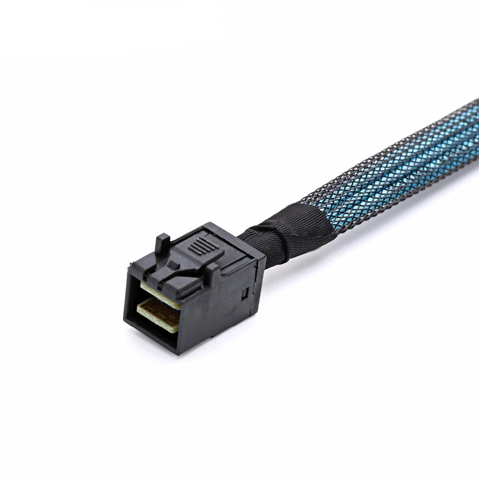 Mini SAS HDD SFF-8643 to 4 SFF-8482 Connector with Power Port Hard Drive 1M